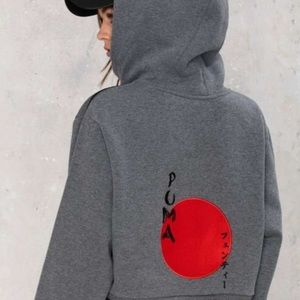 Rihanna Puma Fenty Rising Sun Lace Up Hoodie